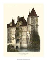 Framed Petite French Chateaux X