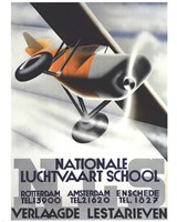 Framed Nationale Luchtvaart School