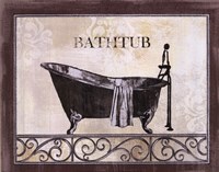 Framed Bath Silhouette II