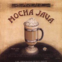 Framed Mocha Java