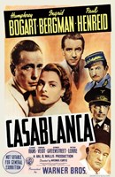 Framed Casablanca Cast