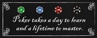 Framed Poker takes a day to learn and a lifetime to master