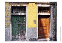 Framed Weathered Doorway VII