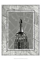 Framed Small Tour of New York II