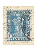 Framed Vintage Stamp I