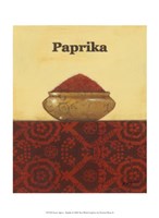 Framed Exotic Spices - Paprika