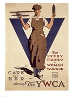 Framed For Every Fighter a Woman Worker YWCA