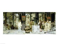Framed Vintage Festival in Ancient Rome, 1871