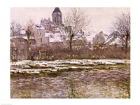 Framed Church at Vetheuil under Snow, 1878-79
