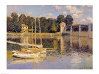 Framed Bridge at Argenteuil, 1874
