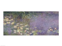 Framed Waterlilies: Morning, 1914-18 (left section)