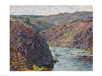 Framed Ravines of the Creuse at the End of the Day, 1889