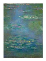 Framed Waterlilies, detail, 1903