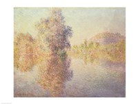 Framed Morning on the Seine at Giverny, 1893