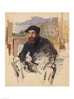 Framed Self Portrait in his Atelier, c.1884