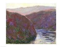 Framed Creuse Valley, Evening Effect, 1889