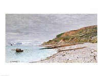 Framed La Pointe de la Heve, 1864