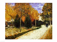 Framed Path in the Park at Arles, 1888