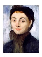 Framed Portrait of Josephine Gaujelin, 1867
