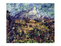 Framed Mont Sainte-Victoire