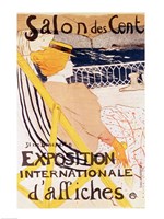 Framed Poster advertising the 'Exposition Internationale d'Affiches', Paris, c.1896