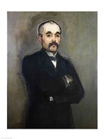 Framed Portrait of Georges Clemenceau