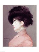 Framed La Viennoise: Portrait of Irma Brunner, c.1880