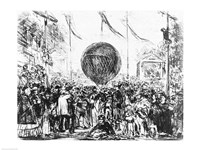 Framed Balloon, 1862