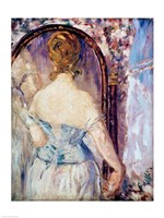 Framed Woman Before a Mirror