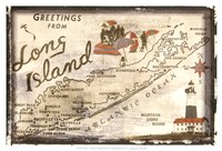 Framed Greetings from Long Island