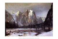Framed Cathedral Rock Yosemite