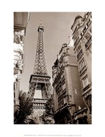 Framed Eiffel Tower Street View #1