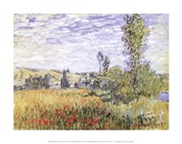 Framed Landscape at Vetheuil