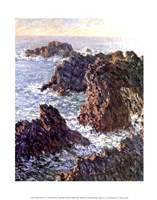 Framed Rock Points at Belle-Ile, 1886