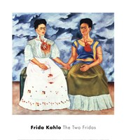 Framed Two Fridas, 1939
