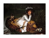 Framed Lady in a Boat