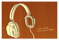 Framed Lunastrella Headphones