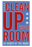 Framed Clean Up Your Room