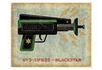 Framed Blackstar Ray Gun