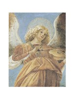 Framed Angel with Violin