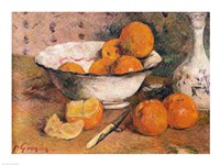 Framed Still life with Oranges, 1881