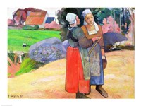 Framed Breton Peasants, 1894