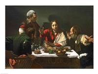 Framed Supper at Emmaus, 1601