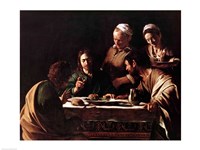 Framed Supper at Emmaus, 1606