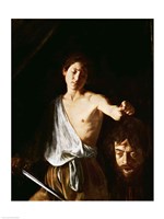 Framed David with the Head of Goliath, 1606