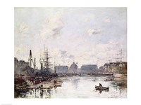 Framed Port of Trade, Le Havre, 1892