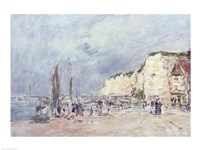 Framed Cliffs at Dieppe and the 'Petit Paris'