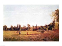 Framed La Varenne de St. Hilaire, 1863