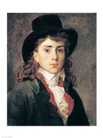 Framed Portrait of Baron Antoine Jean Gros