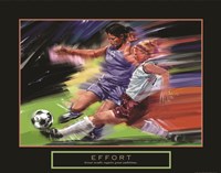 Framed Effort - Soccer